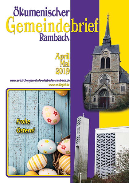 Gemeindebrief Rambach 2019 April+Mai