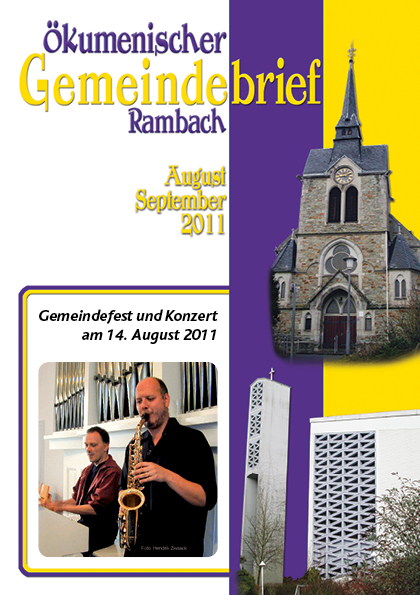 Gemeindebrief Rambach 2011 August+September