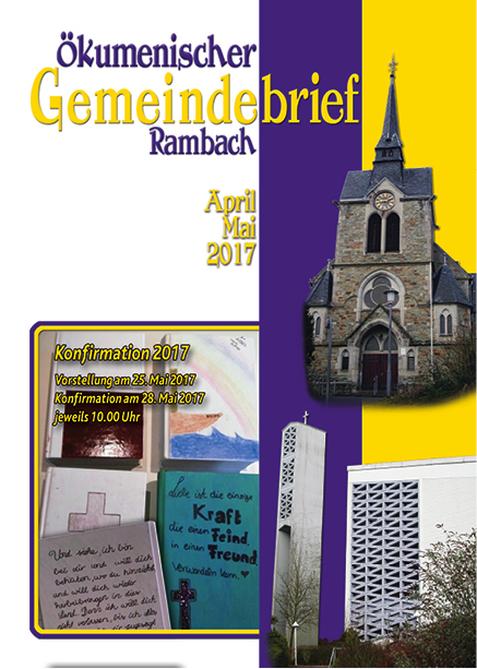 Gemeindebrief Rambach 2017 April+Mai